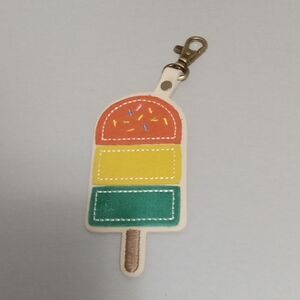 Portland Leather Popcicle Handbag Charm New